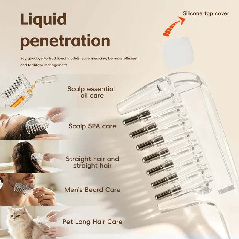 Scalp Liquid Applicator Comb
