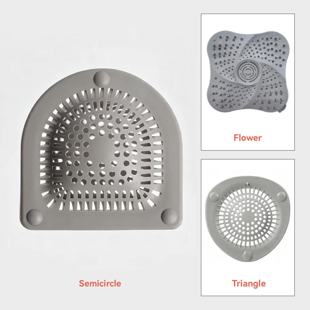 Silicone Sink Drain Hair Catcher