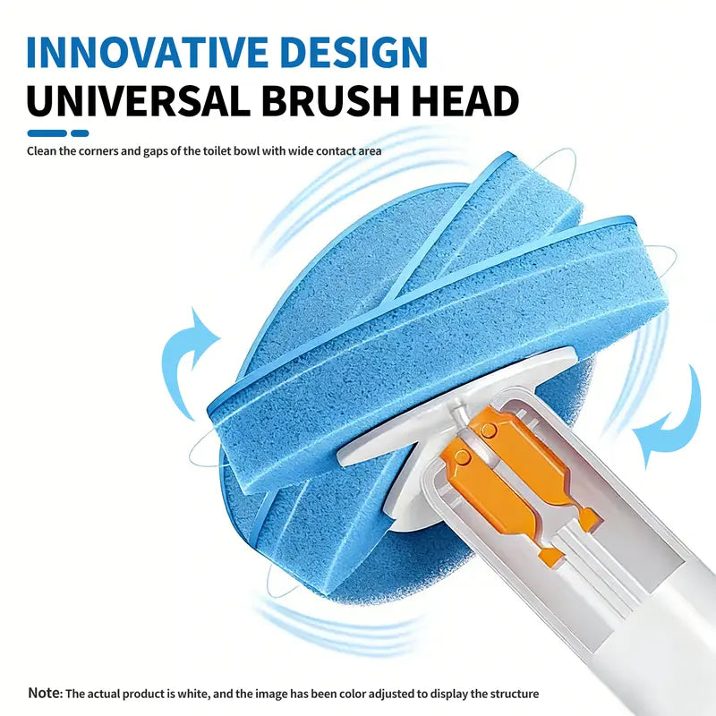 ✨Toilet Scrubber Kit with Self-Cleaning Disposable Pads