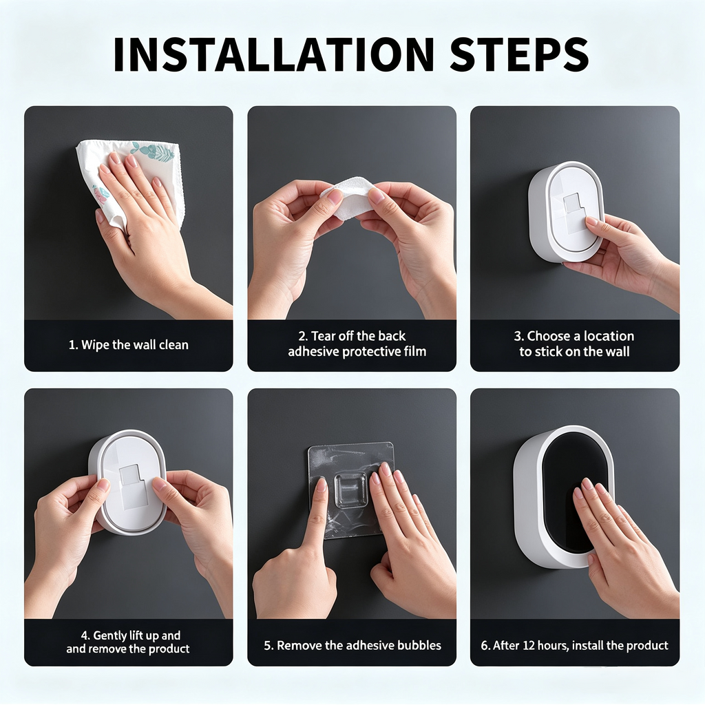 Toilet Scrubber Kit with Self-Cleaning Disposable Pads