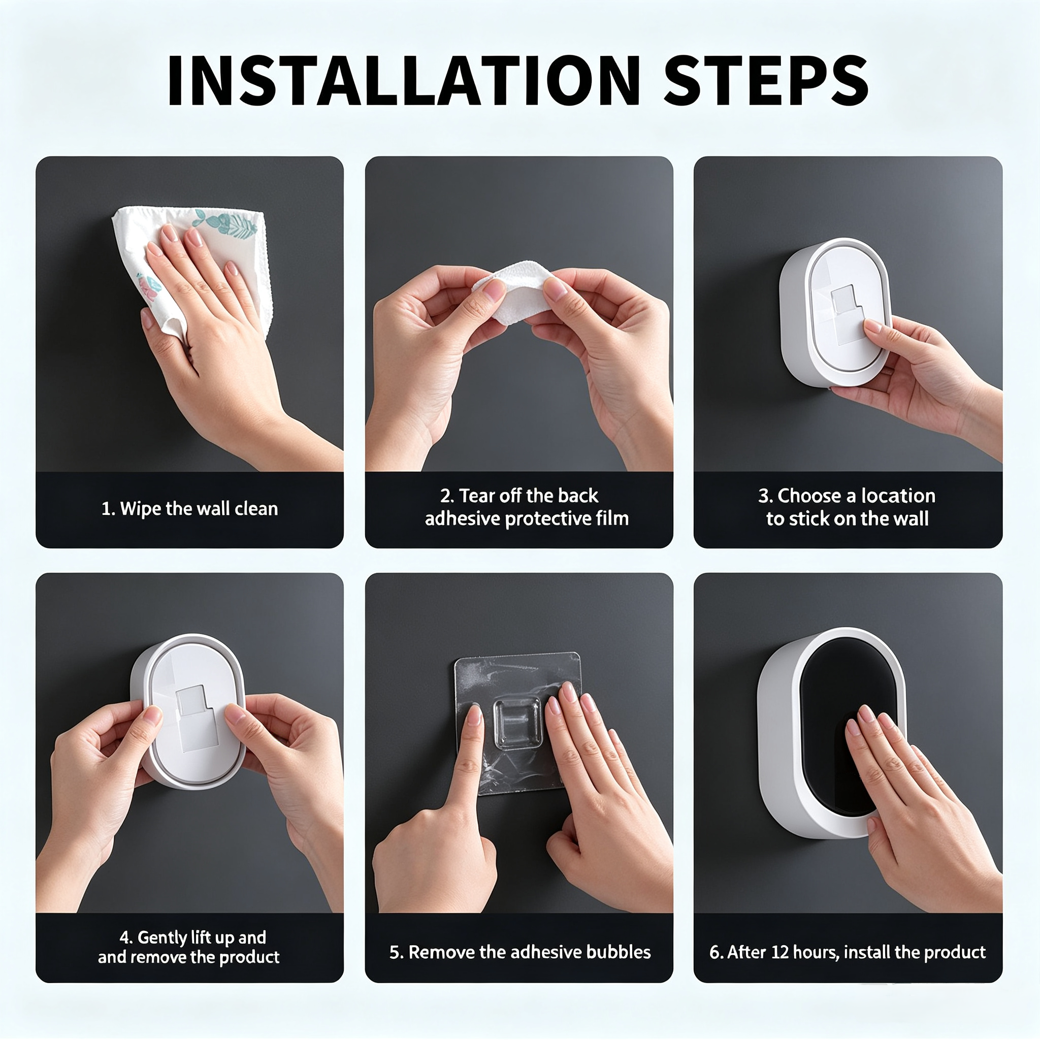 Toilet Scrubber Kit with Self-Cleaning Disposable Pads