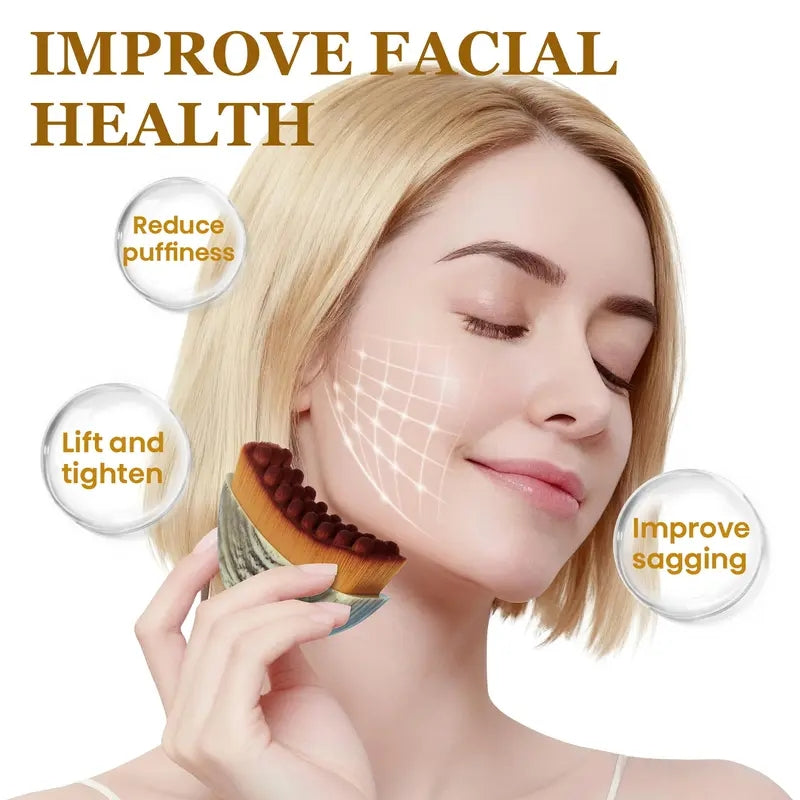 Facial massage care brush