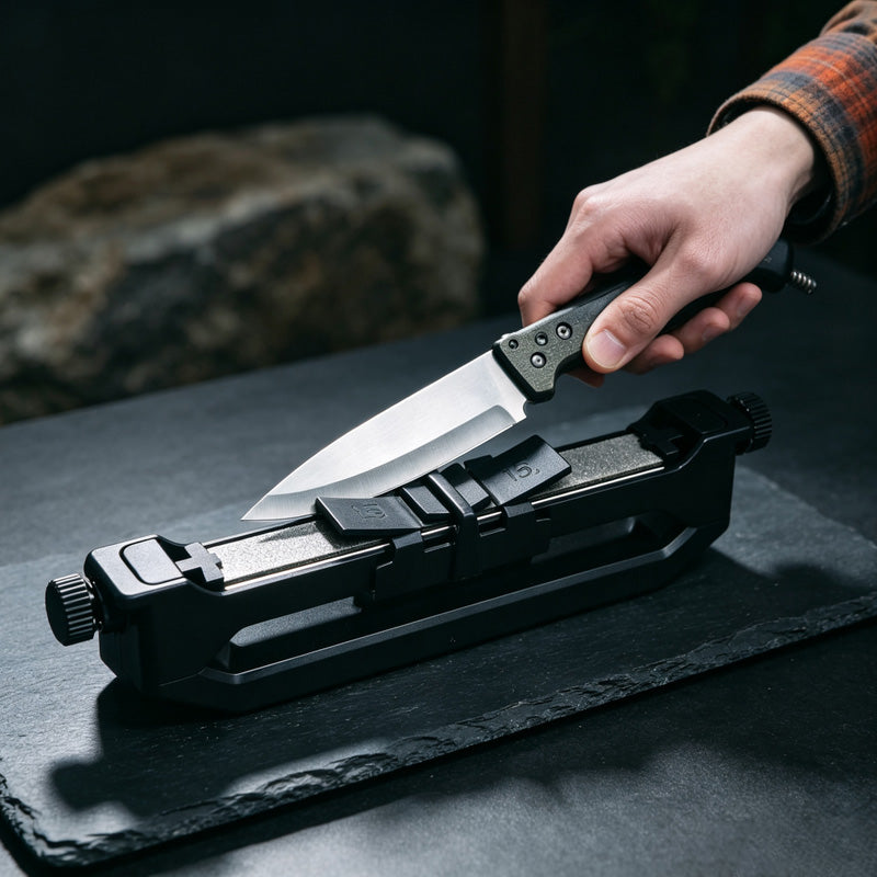 Portable Precision Kitchen Knife Sharpener
