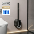 Toilet Scrubber Kit with Self-Cleaning Disposable Pads