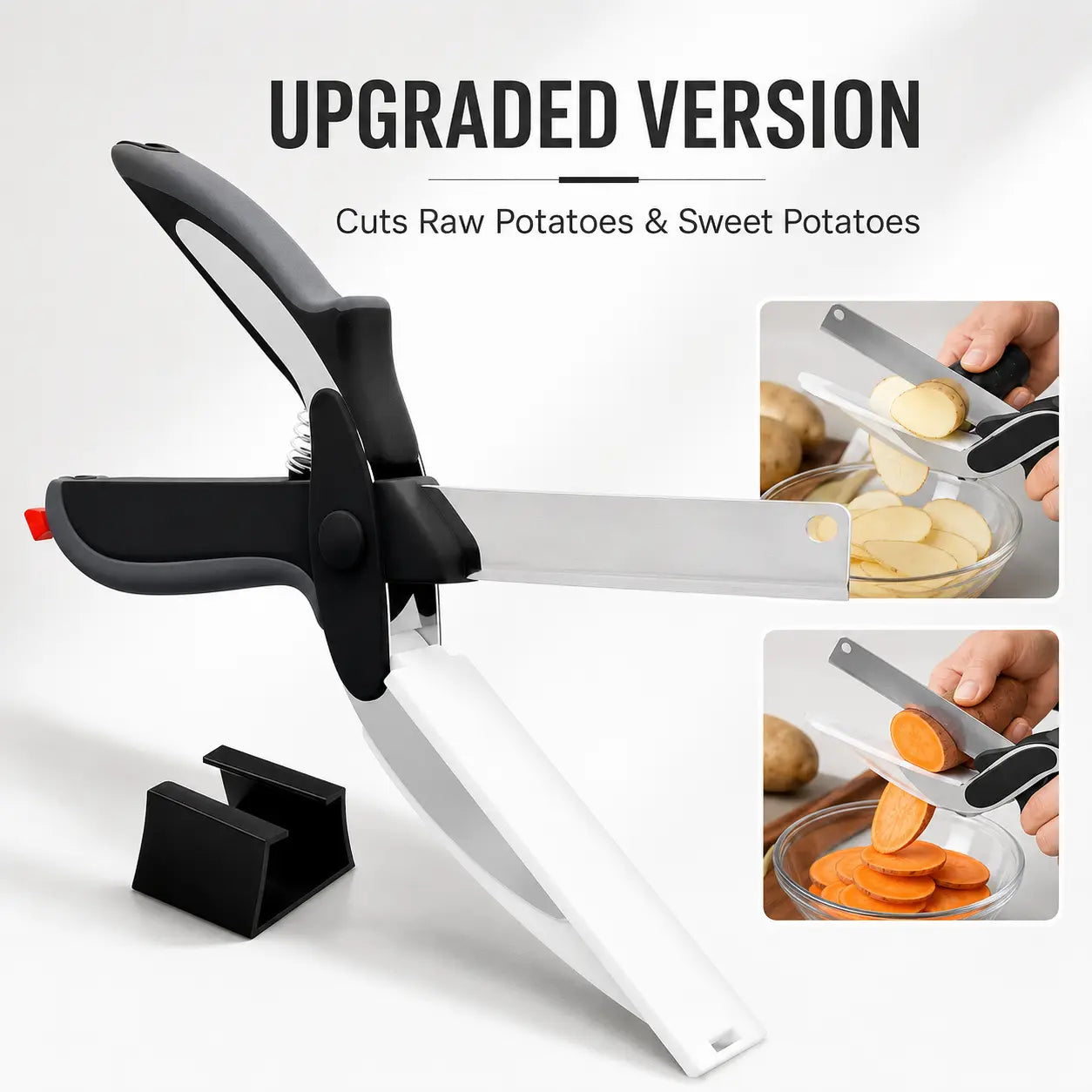 2-in-1 Kitchen Scissors with Cutting Board