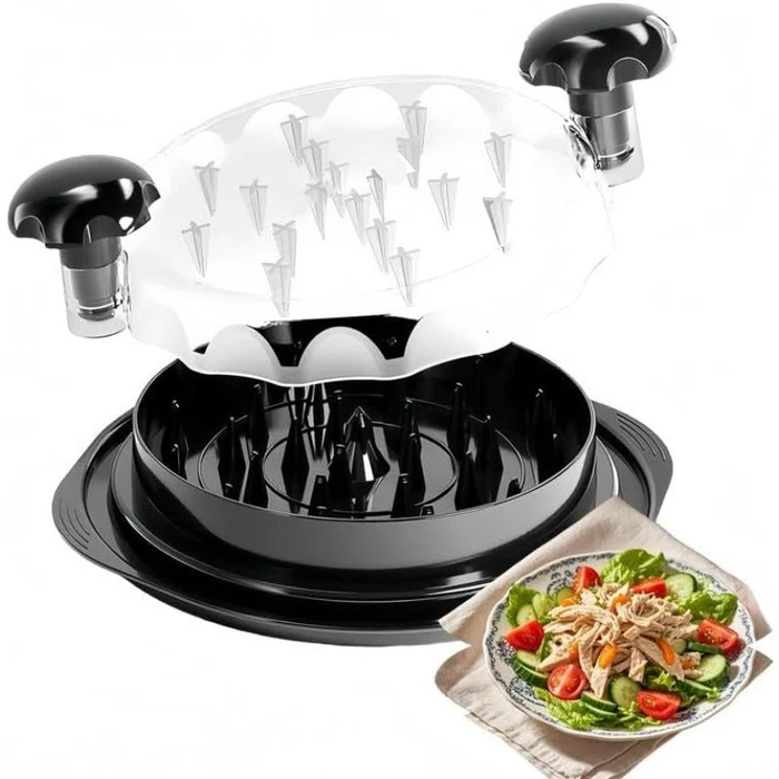 Visible Lid Meat Shredder