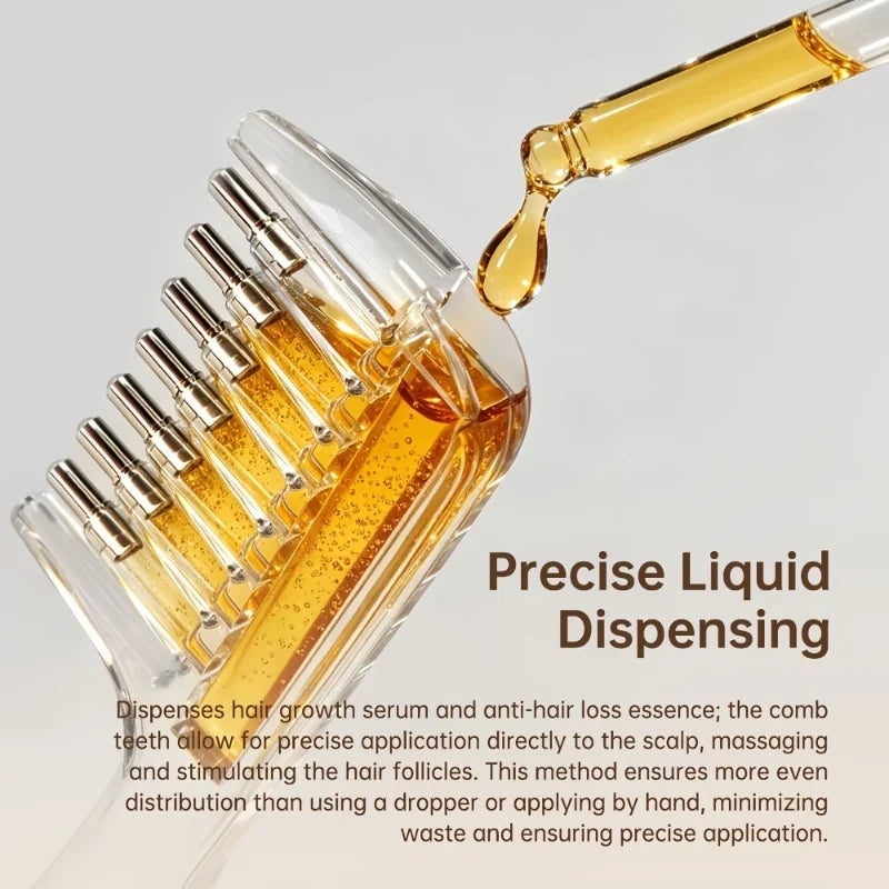 Scalp Liquid Applicator Comb