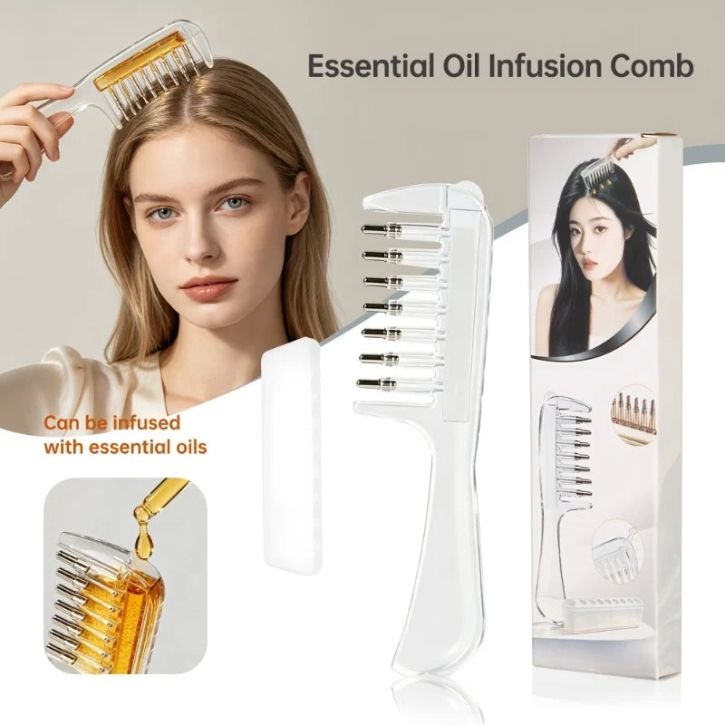 Scalp Liquid Applicator Comb