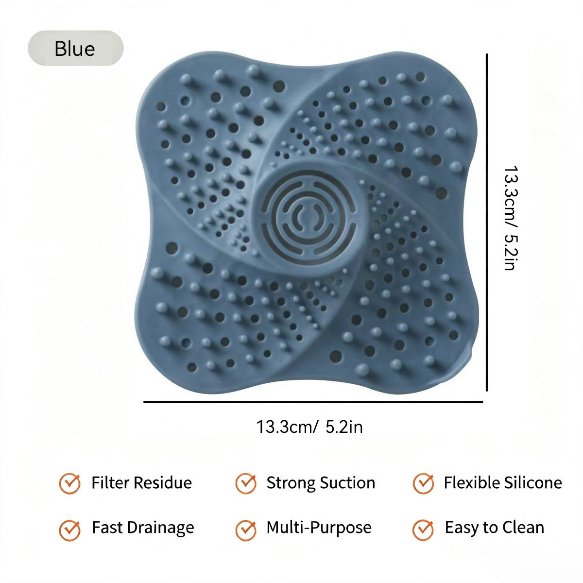 Silicone Sink Drain Hair Catcher