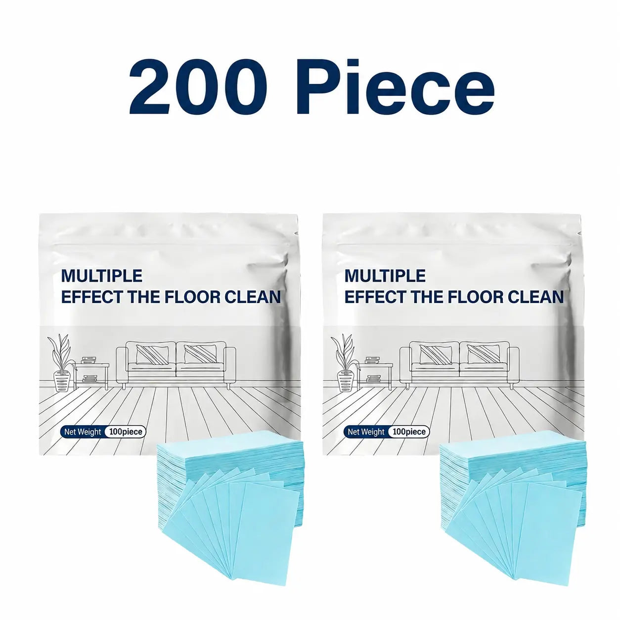 Multi-Purpose Floor Cleaning Tablets – For Hardwood, Laminate, Tile, RV Walls & Household Surfaces