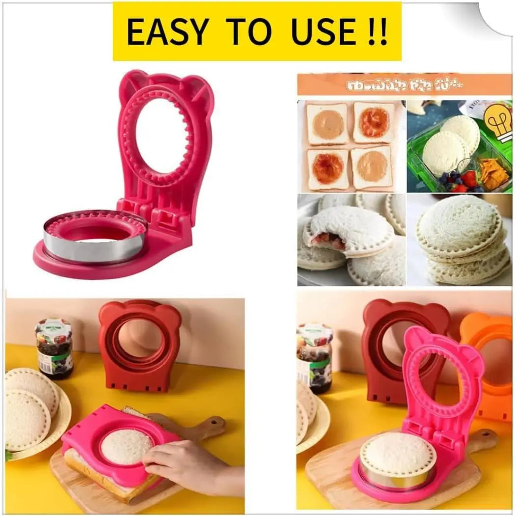 Crustless Sandwich Maker Sealer Cutter
