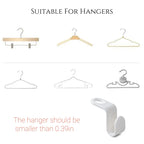 Hanger Connector Hooks – Space-Saving Closet Organizer & Hanger Extender