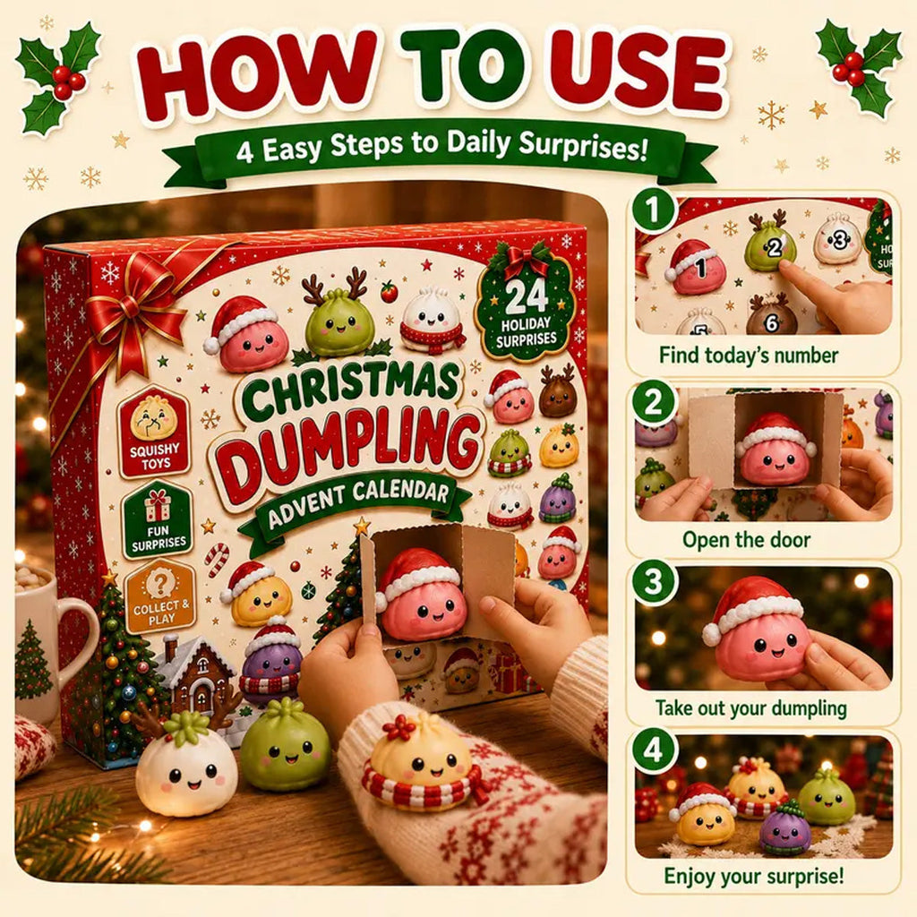 Christmas Mini Squishies Advent Calendar