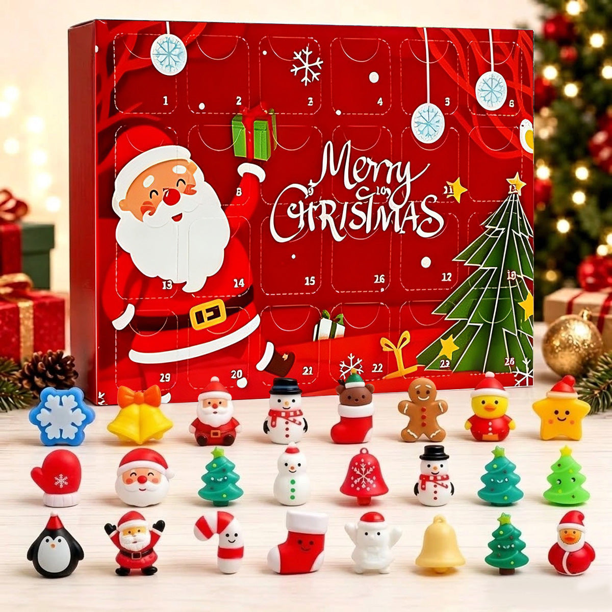 Christmas Mini Squishies Advent Calendar